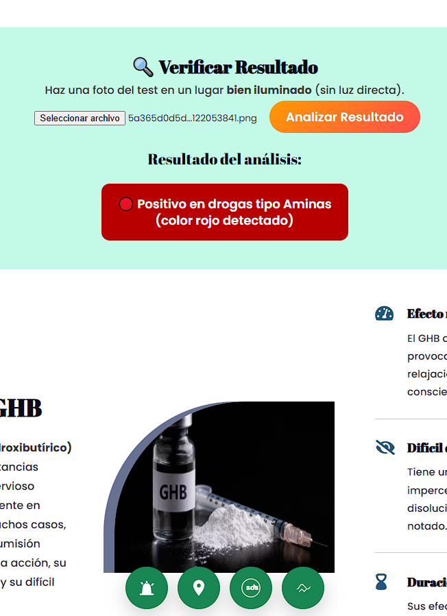 verificar resultados web sentinel